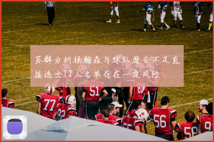苏群分析杨瀚森与球队磨合不足直接选出12人名单存在一定风险